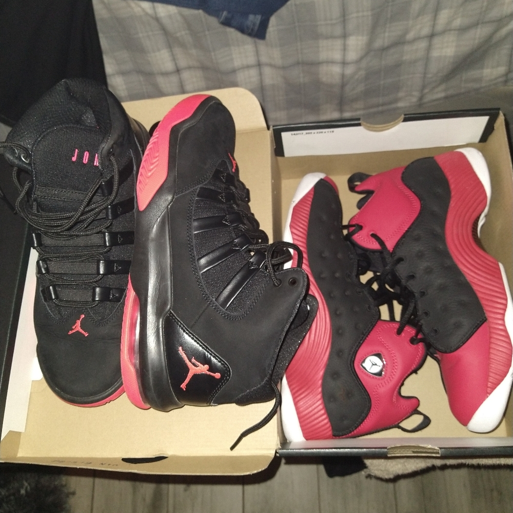 Air Jordan Max Aura and Jumpman WORN ONCE.